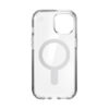 coque iphone 17e presidio perfect clear speck transparent serene silver