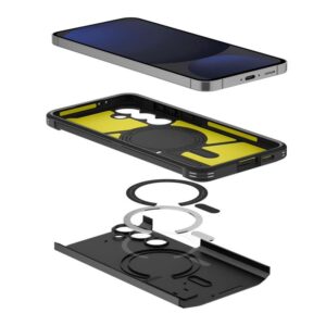 coque samsung galaxy s24 fe tough armor mag spigen noir