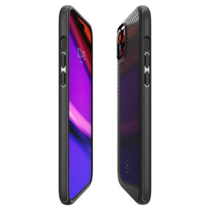 coque iphone 15 mag armor spigen noir mat