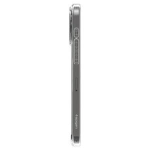 coque iphone 15 pro ultra hybrid mag spigen blanc