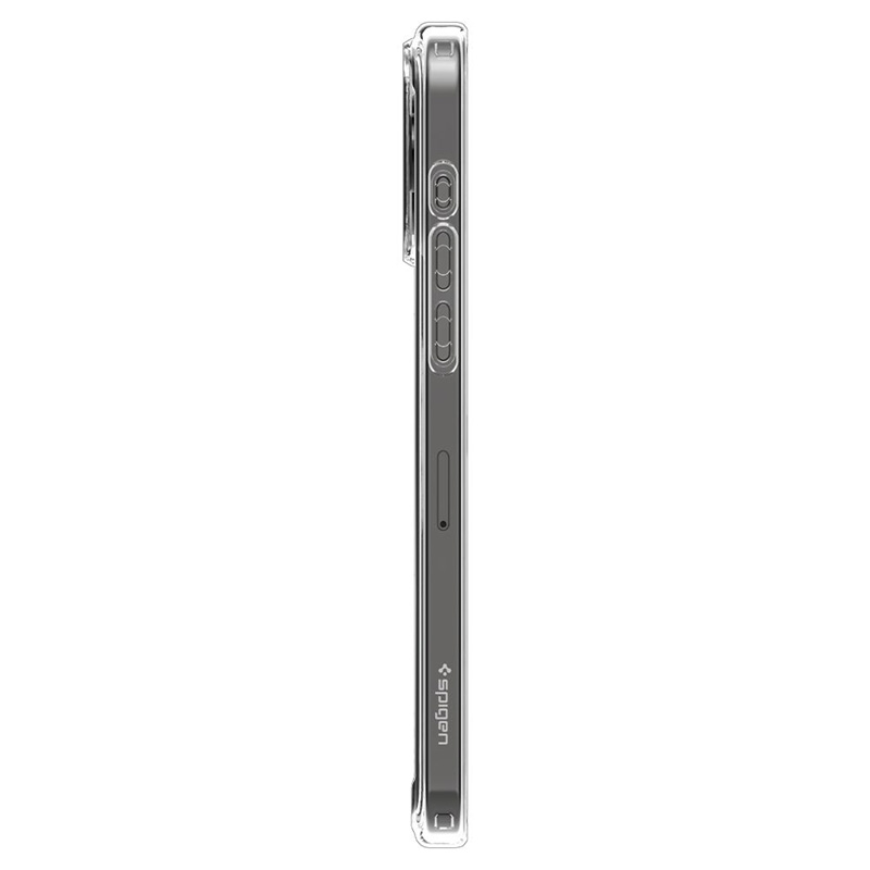 coque iphone 15 pro ultra hybrid mag spigen blanc