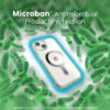 coque iphone 17e presidio perfect clear speck transparent serene silver