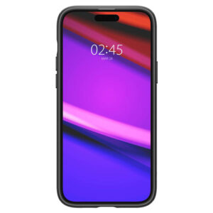 coque iphone 15 mag armor spigen noir mat