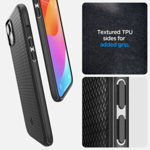 coque iphone 15 mag armor spigen noir mat