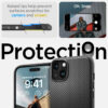 coque iphone 15 mag armor spigen noir mat