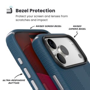 coque iphone 17 pro max presidio2 grip speck bleu marine