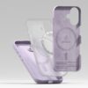 coque iphone 17 ringke silicone violet