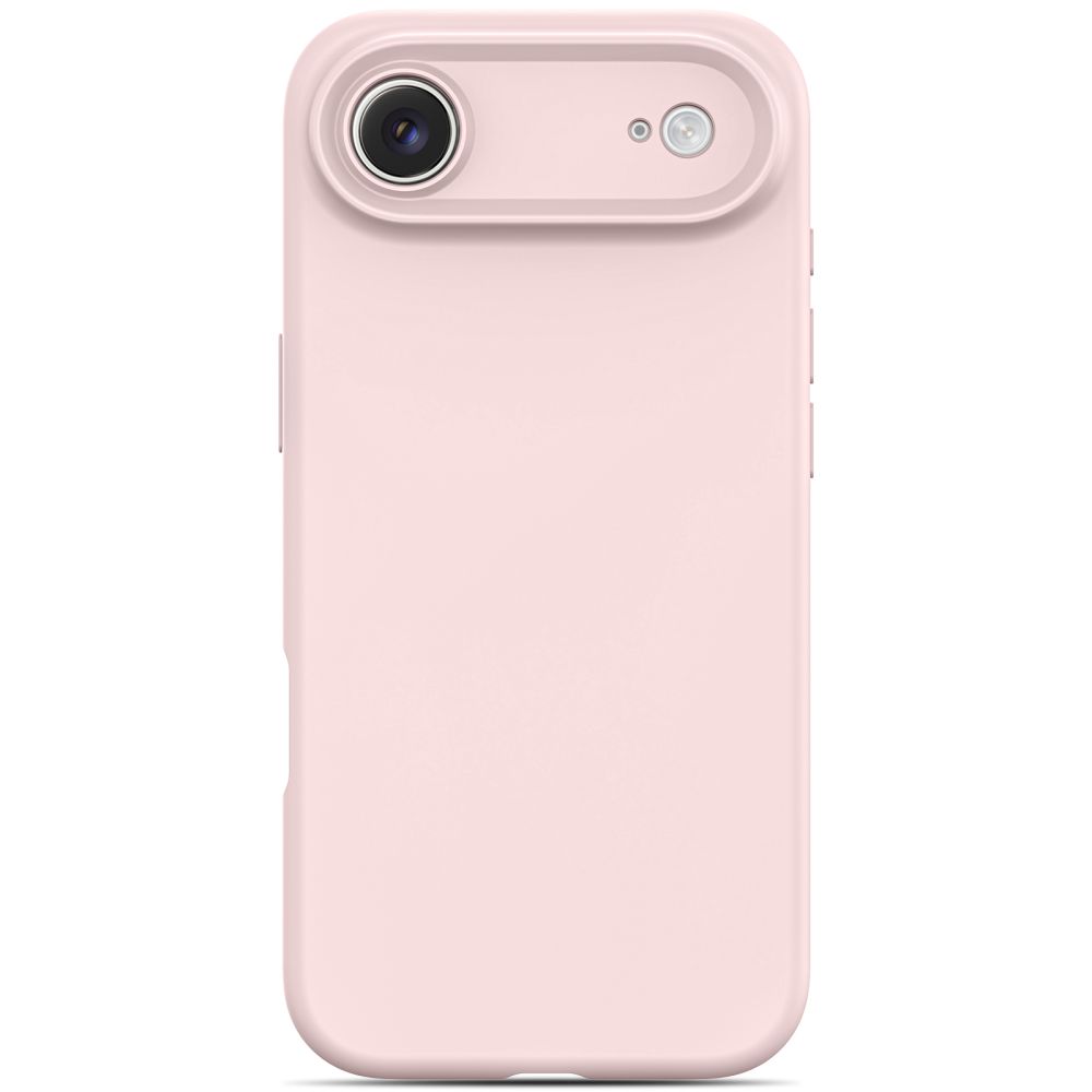 coque iphone 17 air tech protect silicone magsafe rose