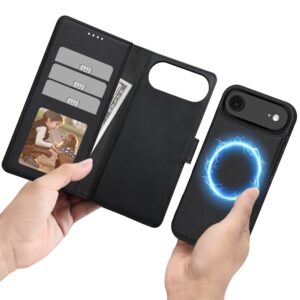 coque iphone 17 air tech protect wallet magsafe noir