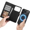 coque iphone 17 pro tech protect wallet magsafe noir