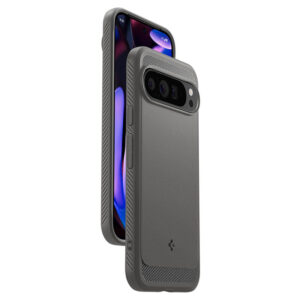 coque google pixel 9 pro xl rugged armor spigen marbre