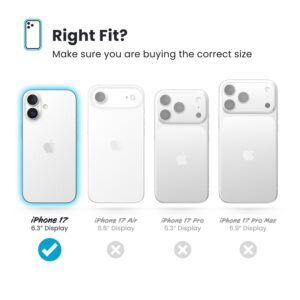 coque iphone 17 presidio perfect clear speck transparent