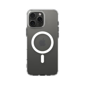 coque iphone 16 pro ultra hybrid mag spigen blanc