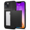 coque iphone 15 plus slim armor cs spigen noir