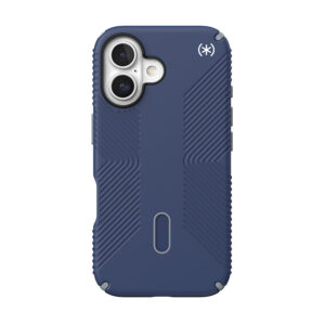 coque iphone 16 presidio2 grip speck bleu côtier dust gray