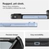 coque samsung galaxy z flip 6 tough armor mag spigen noir