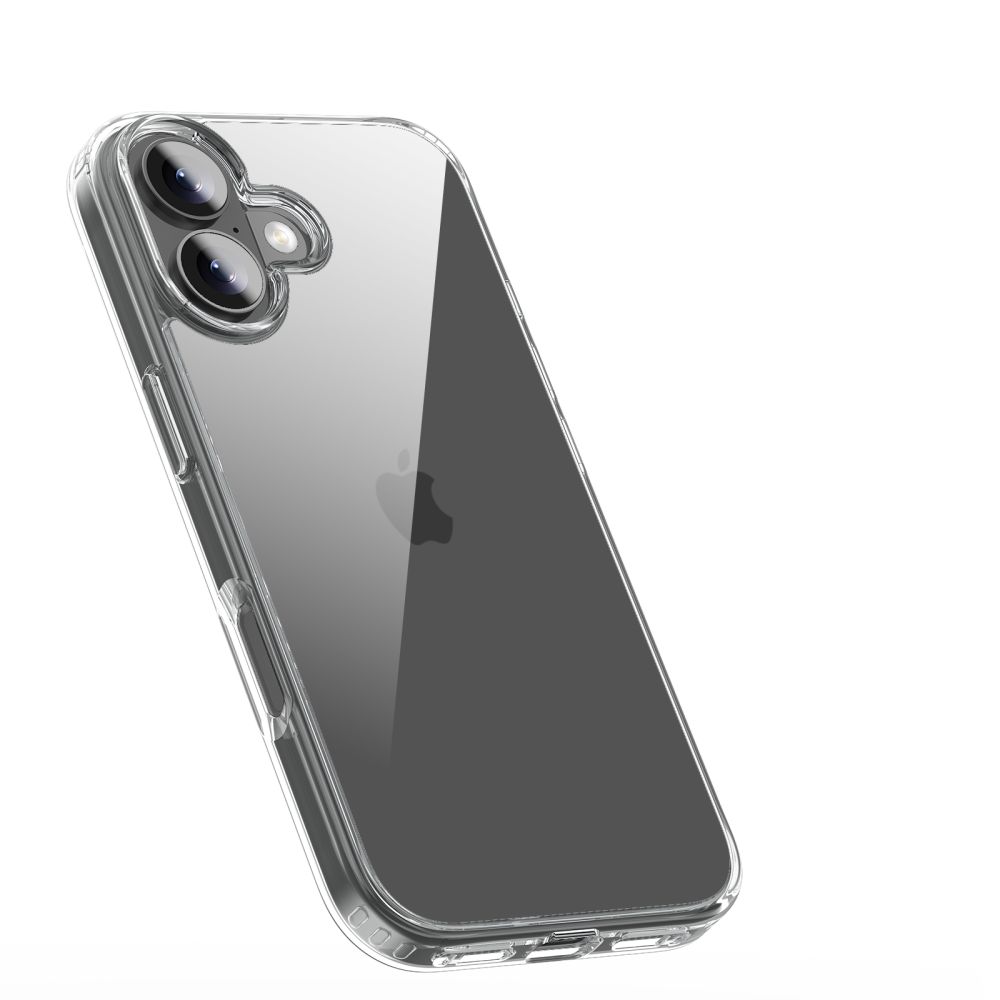 coque iphone 17 tech protect flexair hybrid transparent