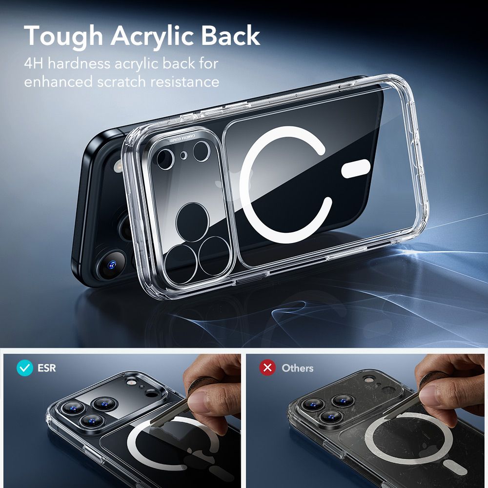 coque iphone 17 pro esr classic hybrid transparent