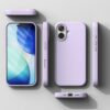 coque iphone 17 ringke silicone violet