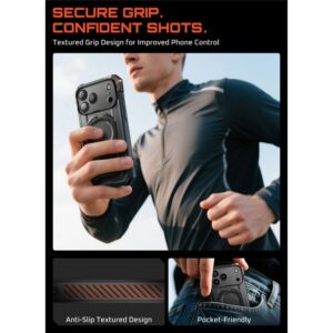 coque iphone 17 pro supcase ub grip mag noir