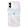 coque iphone 16 plus soap bubble case mate irisé