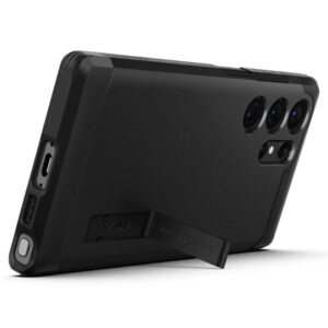 coque samsung galaxy s23 ultra tough armor spigen noir