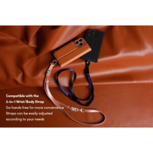 coque iphone 16 pro moshi marron