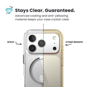 coque iphone 17 pro max presidio perfect clear speck transparent