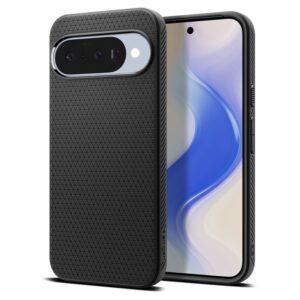 coque google pixel 10 liquid air spigen noir mat