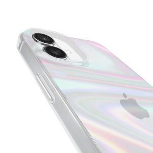 coque iphone 16 plus soap bubble case mate irisé