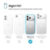 coque iphone 17 pro presidio2 grip speck bleu marine