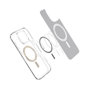coque iphone 16 pro ultra hybrid mag spigen or