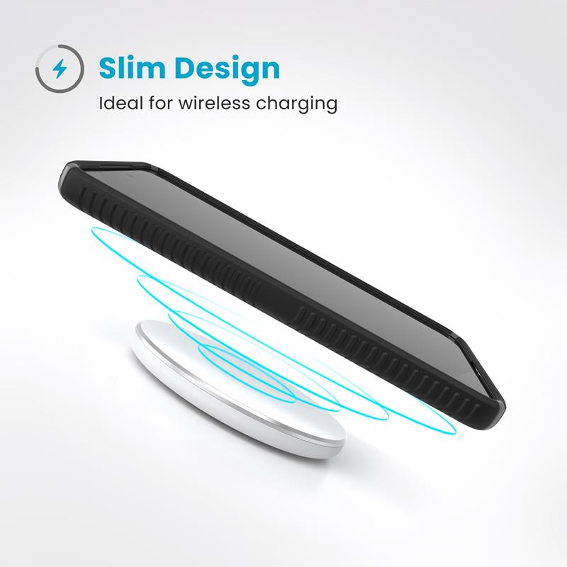 coque samsung galaxy s25 presidio2 grip speck noir slate gray