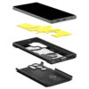 coque samsung galaxy s23 ultra tough armor spigen noir