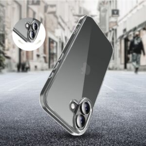 coque iphone 17 tech protect flexair hybrid transparent