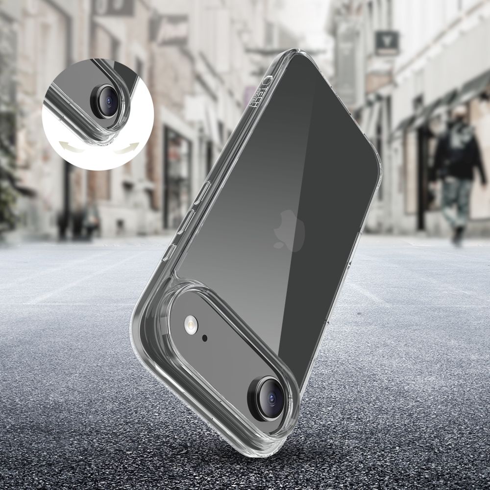 coque iphone 17 air tech protect flexair hybrid transparent
