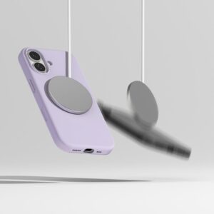coque iphone 17 ringke silicone violet