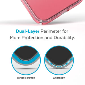 coque iphone 14 pro max presidio perfect clear speck transparent