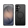 coque samsung galaxy s26+ hybrid matte magnetic crong noir