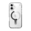 coque iphone 16 presidio perfect clear speck transparent chrome finish