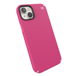 coque iphone 15 plus presidio2 pro speck rose digital white