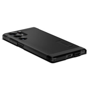 coque samsung galaxy s23 ultra tough armor spigen noir