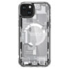 coque iphone 15 plus ultra hybrid mag spigen blanc