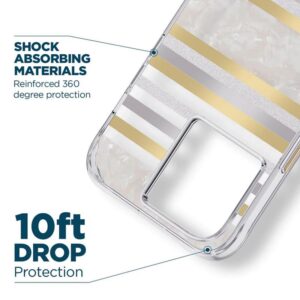 coque iphone 14 pro case mate irisé