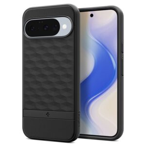 coque google pixel 10 spigen noir mat