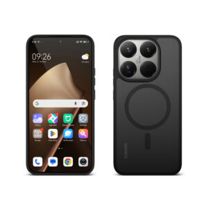 coque xiaomi 15t hybrid matte magnetic crong noir