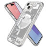 coque iphone 15 plus ultra hybrid mag spigen blanc