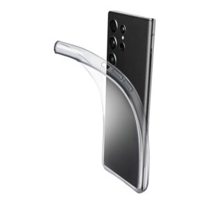 coque samsung galaxy s23 ultra fine cellularline transparent