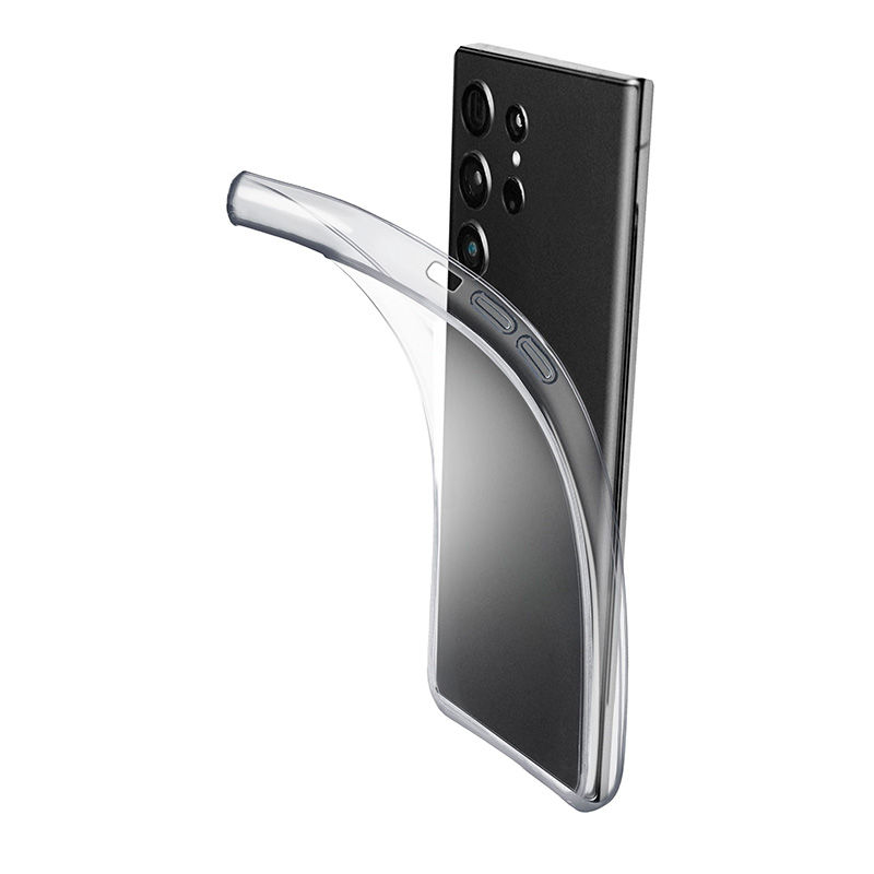 coque samsung galaxy s23 ultra fine cellularline transparent