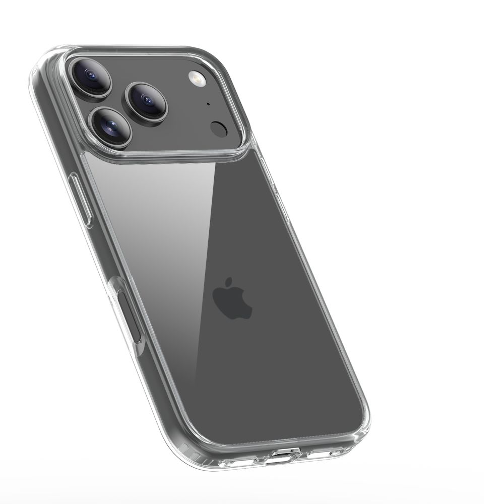 coque iphone 17 pro tech protect flexair hybrid transparent